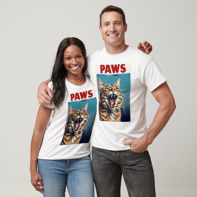 DESIGN de T-Shirt PAWS (Unissex)