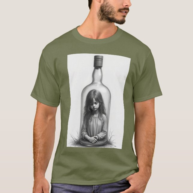 "Design de T-Shirt única A foto impressionante de  (Frente)