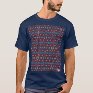 Design de T-Shirt Vermelho e Azul HAMbWG