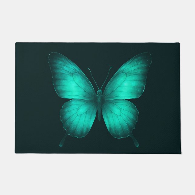 DESIGN DE Tapete BORBOLETA VERDES (Frente)