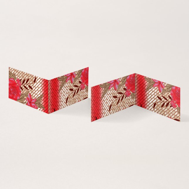 Design de tecido de intricato com padrões florais (Interior e exterior)