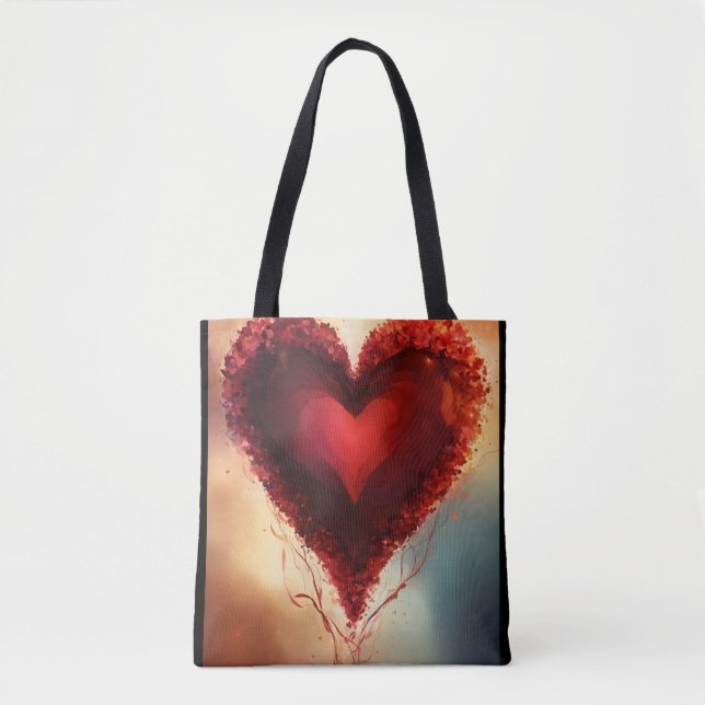 Design de Tote Bag Heart (Frente)