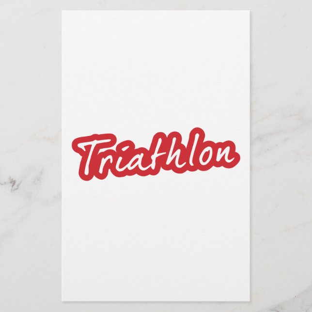 design de Triathlon legal (Frente)