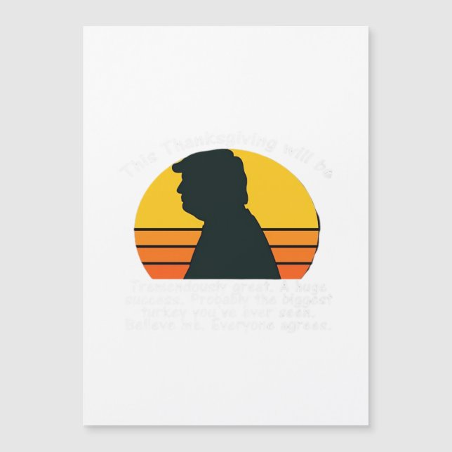 Design de Trumpsgiving (Frente)