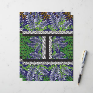 design de um padrão verde e amarelo