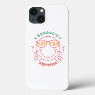 Design de Verão "School's Out" do Retro Grunge