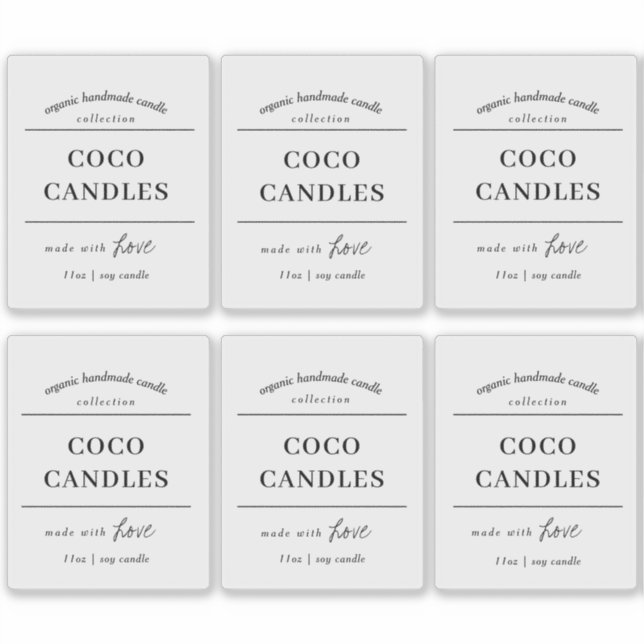 Design de vinilo transparente com etiqueta para ve (Frente)