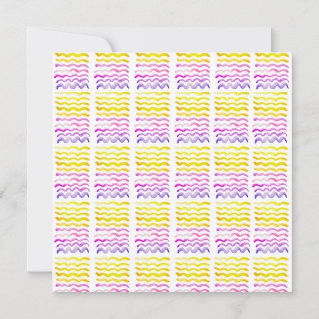 Design de Wave de Aquarela (Frente)