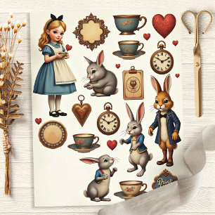 Design de Wonderland de Corte Caprichoso Vintage A