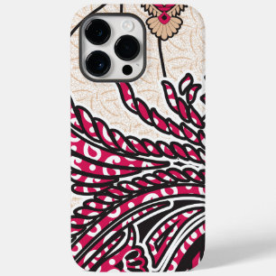 Design decorativa com vermelho vívido e alfinete