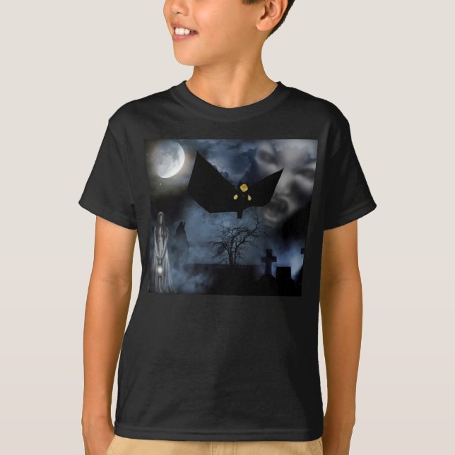 Design divertido para camiseta de Halloween (Frente)