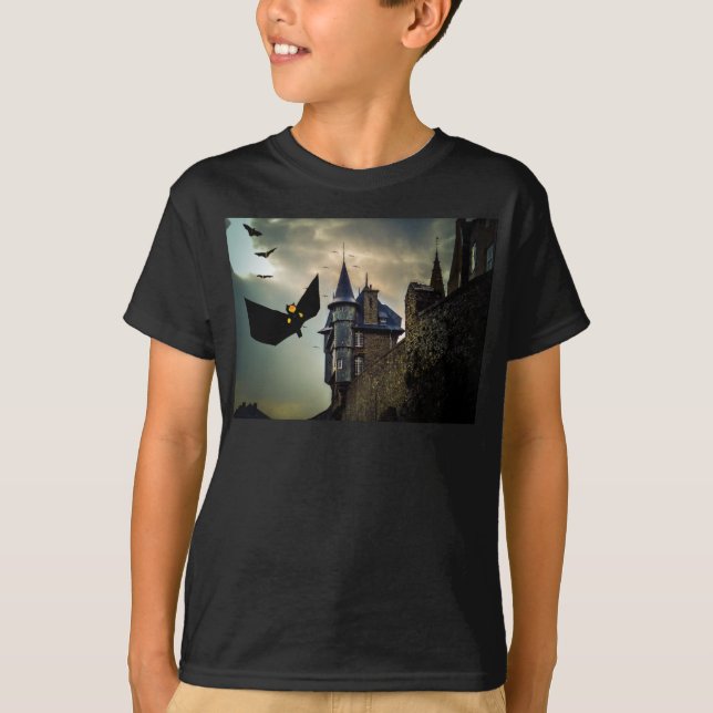 Design divertido para camiseta de Halloween (Frente)