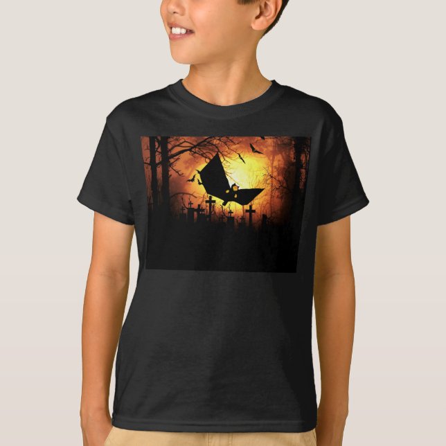 Design divertido para camiseta de Halloween (Frente)