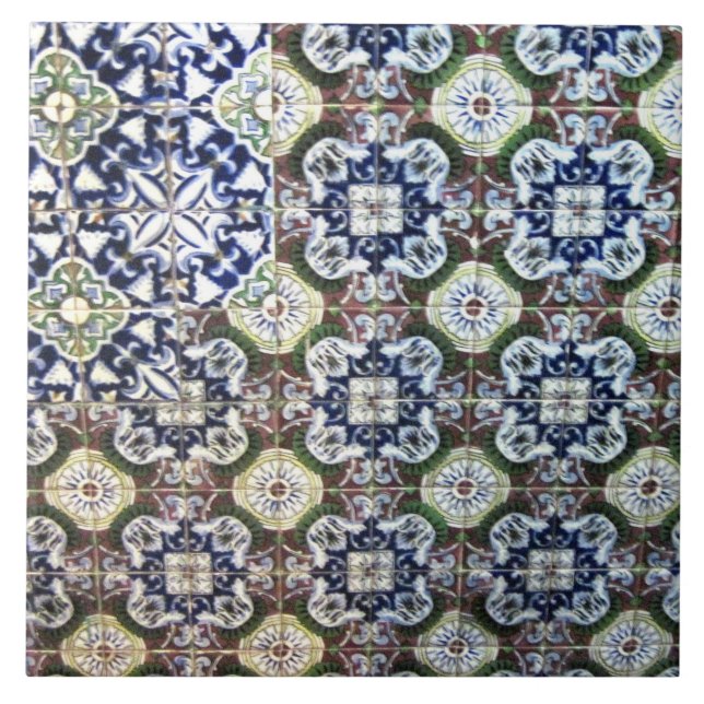 Design do azulejo de Talavera do mexicano (Frente)