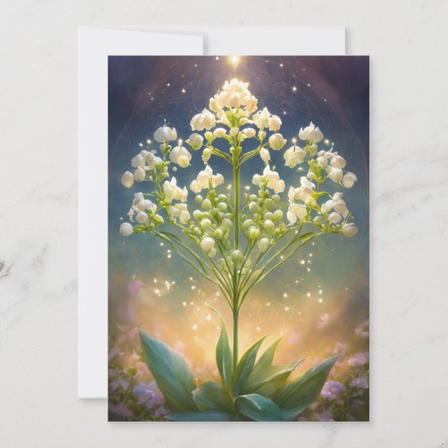 Design do cartão de convite (Frente)