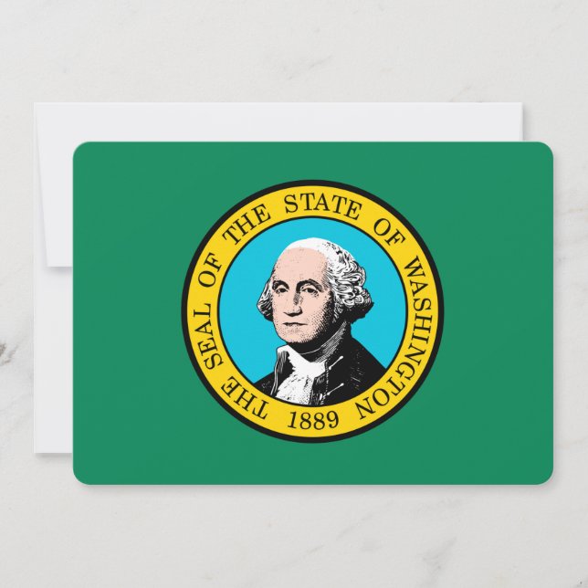Design do Estado de Washington (Frente)
