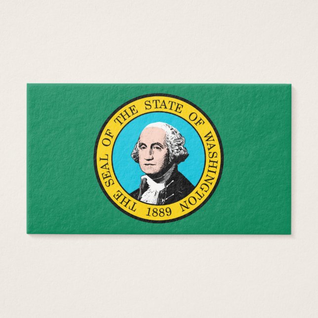 Design do Estado de Washington (Frente)
