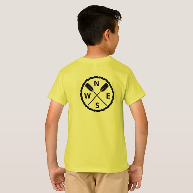 Design do Explorador de Pás - T-Shirt (Parte Traseira Completa)