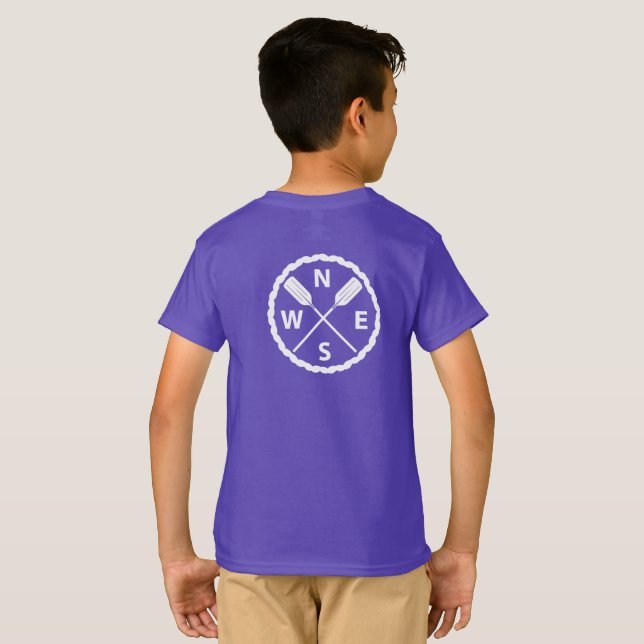 Design do Explorador de Pás - T-Shirt (Parte Traseira Completa)