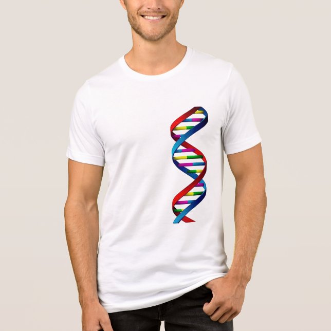 Design do Gnome DNA Sequence T-shirt (Frente)