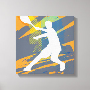 Design do impressão das canvas de arte do tênis