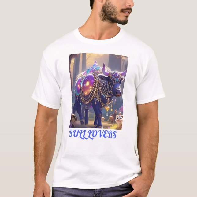 Design do logotipo Bull Lover para t-shirts (Frente)