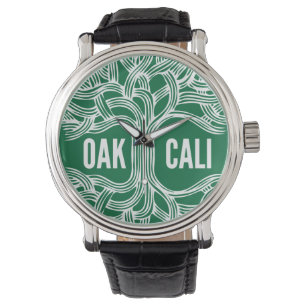 Design do relógio do carvalho de Oakland