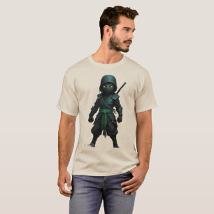 design do robô tecnológico futurista da t-shirt ai