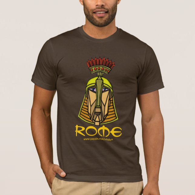 Design do t-shirt de Roma (Frente)