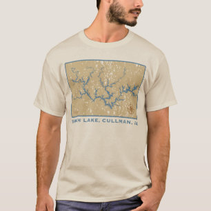 Design do t-shirt do lago smith
