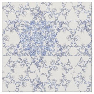 Design do tecido do floco de neve da estrela de