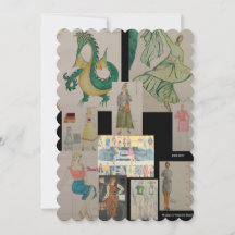 Design do traje: Um cartão de Timelime