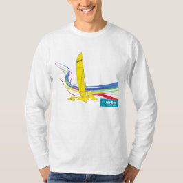 Design do Trimaran de Weta no t-shirt da