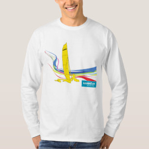 Design do Trimaran de Weta no t-shirt da