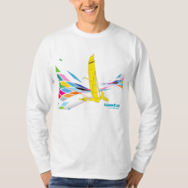 Design do Trimaran de Weta no t-shirt da