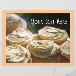 Design dourado dos cupcakes