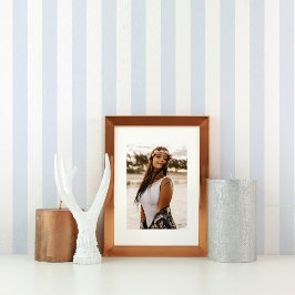 Design elegante azul e branco