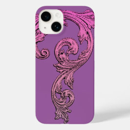 Design Elegante no iPhone 7 Roxo