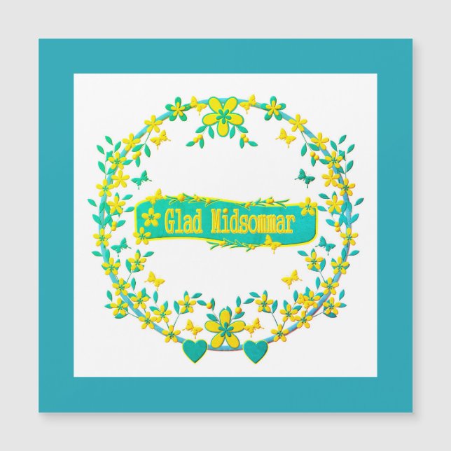 design escandinava, Glad Midsommar (Frente)