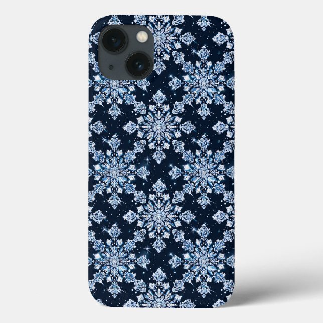 Design Estético de Geada de Floco de Neve de Inver (Verso)