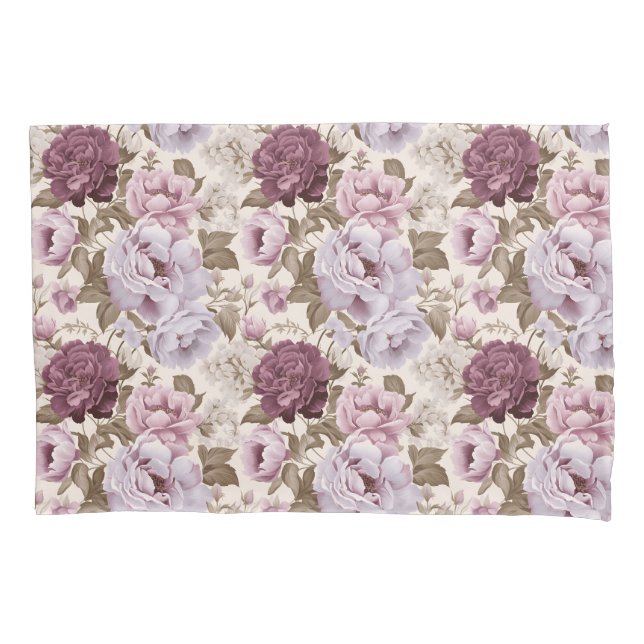 Design floral com mutação Vintage (Frente-Esquerda)