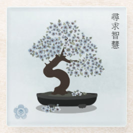 Design floral de bonsai floral asiático
