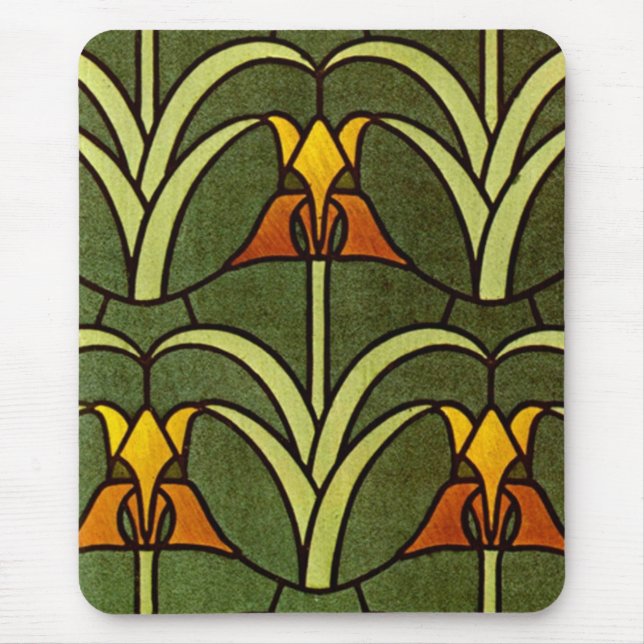 Design floral de William Morris - Mousepad (Frente)