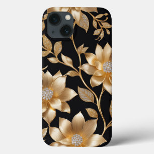Design Floral Elegante de Padrão de Flor de Joias