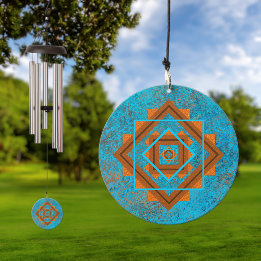 Design Geométrico do Pico de Turquesa do Sudoeste