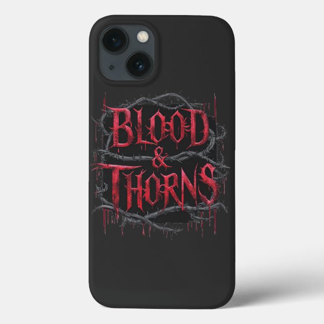 Design Gótico Sangue & Espinhos – Sombrio e Ousado (Verso)