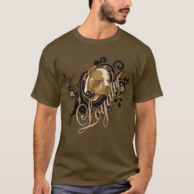 Design leal do t-shirt do poço (Frente)