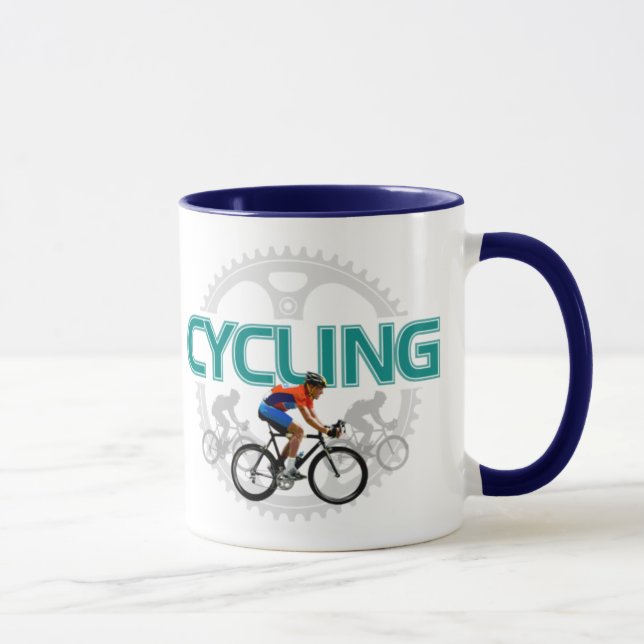 Design legal do ciclismo na caneca da campainha (Direita)