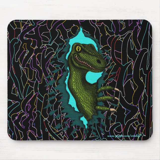 Design legal do mousepad do dinossauro do (Frente)