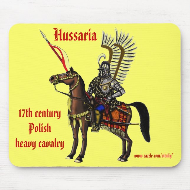 Design legal do mousepad do hussar polonês (Frente)